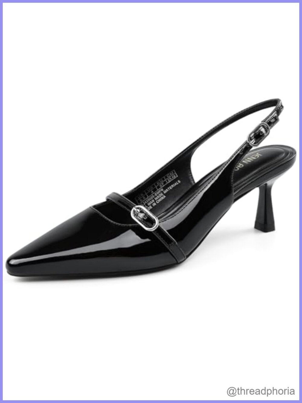 Kitten Heels Women's Slingback Closed Toe Pointed Toe Dress Pumps
